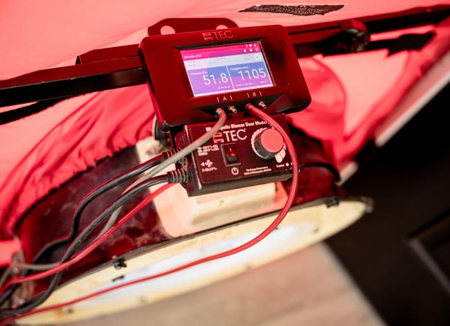 Blower Door and Duct Leakage Testing